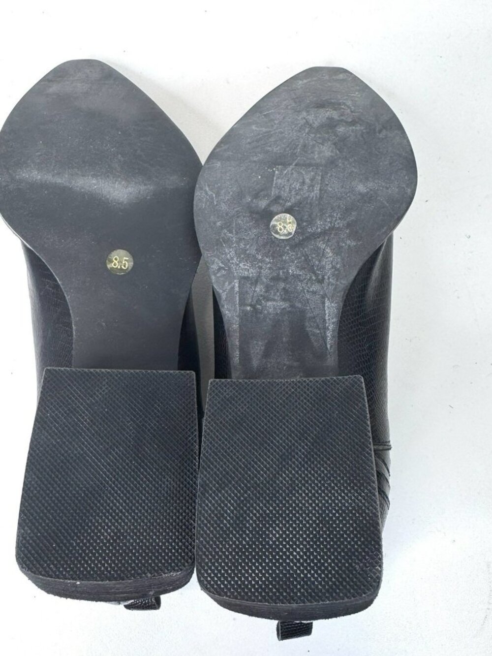 Jeffrey Campbell Western Pointy Toe Ankle Shoes Black Womens 8.5 Chelsea Rocker - Picture 8 of 10